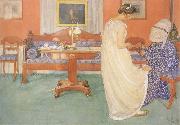 Carl Larsson The Bridesmaid oil painting reproduction